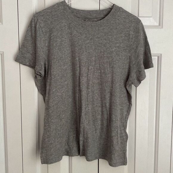 Madewell Premium Standard 01. The Shrunken Tee Heather Gray‎ XXS NWT - Picture 3 of 6